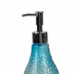 26GL4900BL Soap Dispenser 400 ml Blue Glass Soap Pump