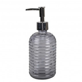 26GL4901 Soap Dispenser 400 ml Black Glass Soap Pump