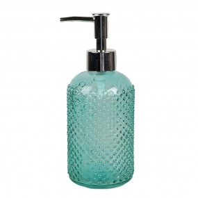 26GL4903 Soap Dispenser 400 ml Green Glass Soap Pump