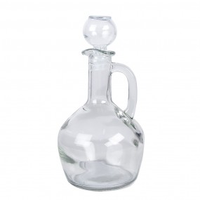 26GL4906 Bouteille décorative 400 ml Transparent Verre