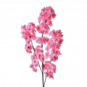 25PL0076 Artificial Flower 106 cm Pink Plastic Decorative Branch