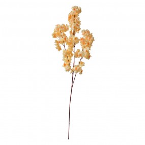 25PL0077 Artificial Flower 106 cm Yellow Plastic Decorative Branch