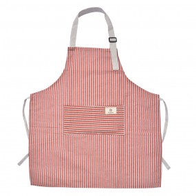 2KT041.036P Grembiule da cucina 65x70 cm Rosa Poliestere Strisce