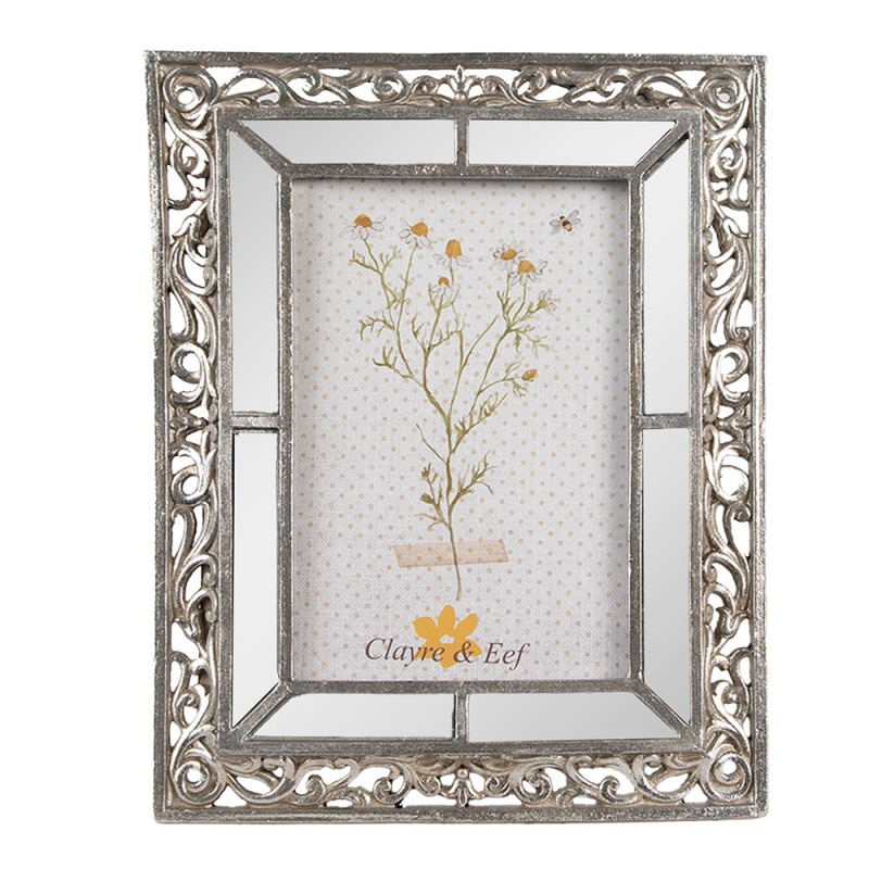 2F1135 Photo Frame 10x15 cm Silver colored Plastic Glass Picture Frame