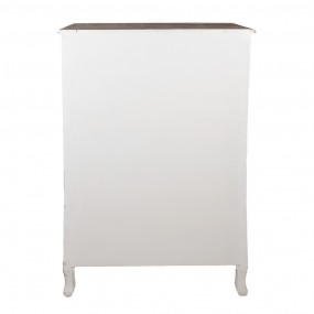 25H0700 Credenza 79x37x120 cm Beige Legno  Cassettiera