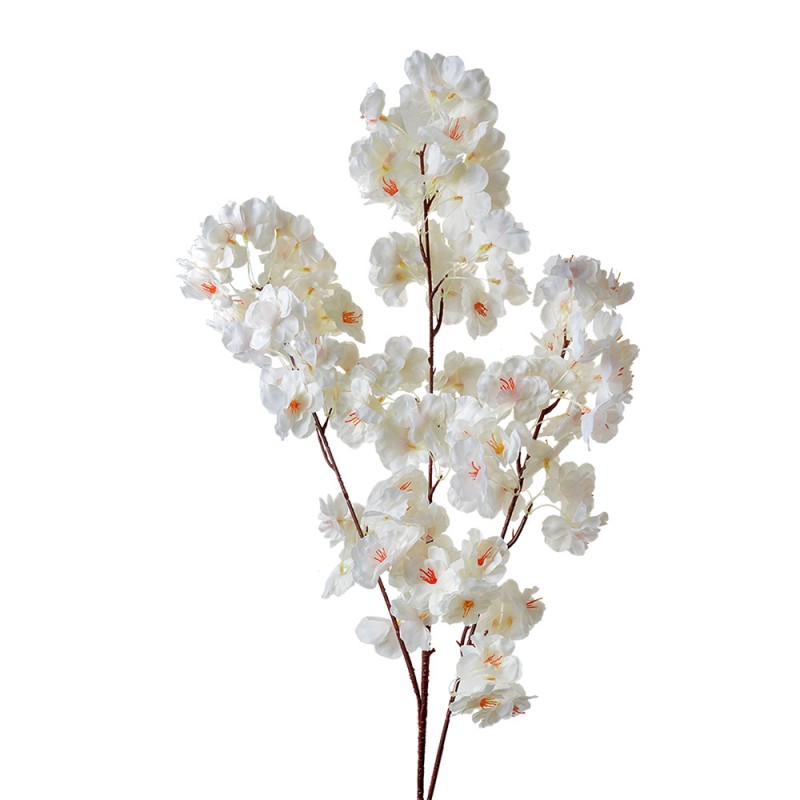 5PL0073 Artificial Flower 106 cm White Plastic