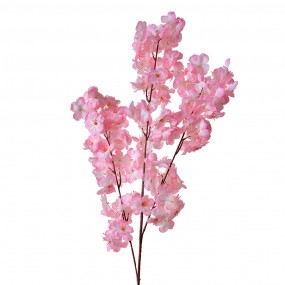 25PL0074 Fleur artificielle 106 cm Rose Plastique