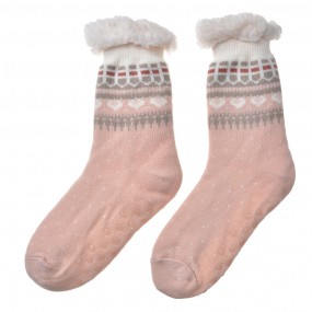 2JZSK0025P Home Socks one size Pink Synthetic