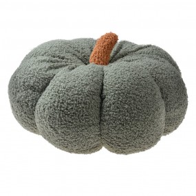 2KG033.008GR Cuscino decorativo Zucca Ø 28x18 cm Verde Tessuto