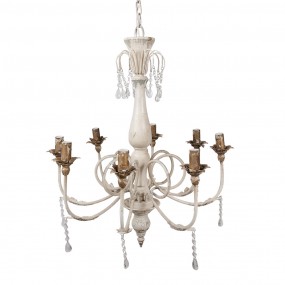 25LMP378 Lampes à suspension Ø 68x82 cm Beige Fer