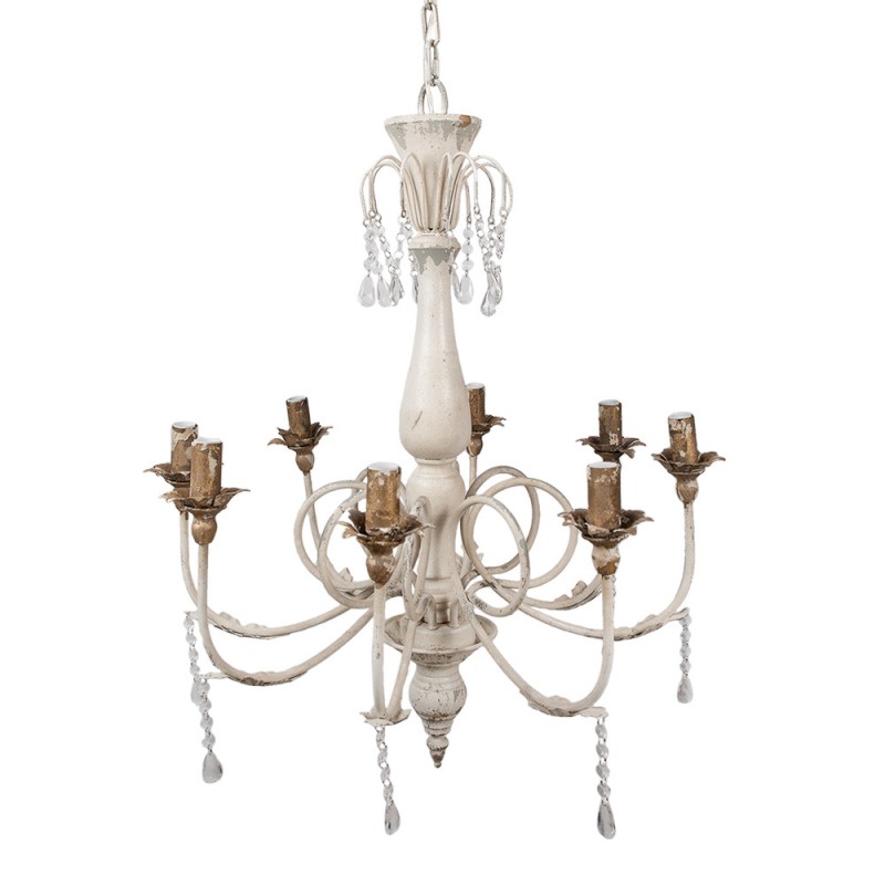 5LMP378 Hanglamp Ø 68x82 cm Beige IJzer