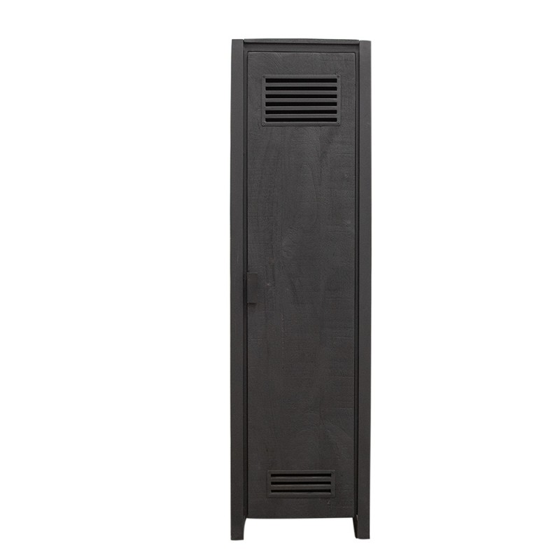 MT5H0626 Armoire 45x40x160 cm Noir Bois Armoire de rangement