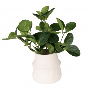 26CE1568L Planter Ø 17x16 cm Beige Ceramic Indoor Planter