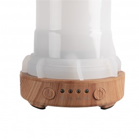 26CE1838 Aroma diffuser Ø 9x17 cm Wit Porselein Vogels