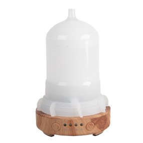 26CE1838 Aroma diffuser Ø 9x17 cm Wit Porselein Vogels