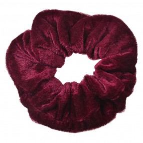 2JZCO0027 Elastico per capelli scrunchie Ø 10 cm Rosso Velluto