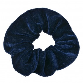 2JZCO0029 Scrunchie Haarelastiek Ø 10 cm Blauw Velours