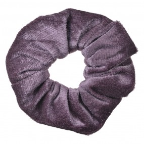 2JZCO0030 Élastique à cheveux scrunchie Ø 10 cm Violet Velours