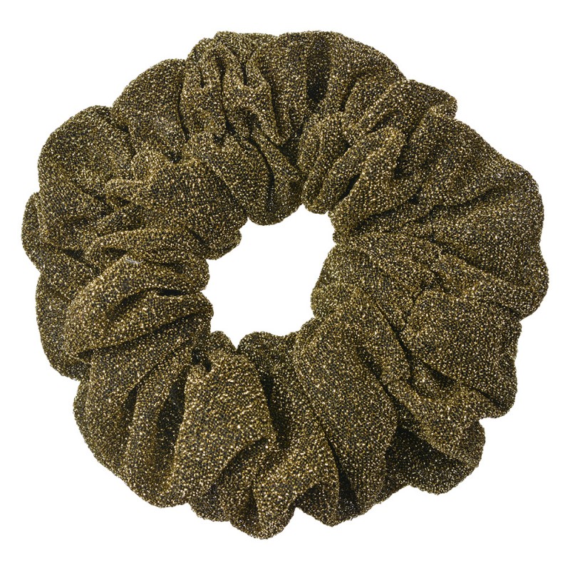 JZCO0034 Elastico per capelli scrunchie Ø 10 cm Verde Sintetico