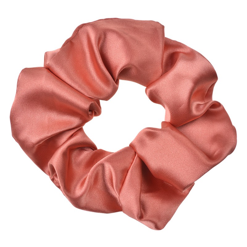 JZCO0050 Scrunchie Hair Elastic Ø 10 cm Pink Synthetic