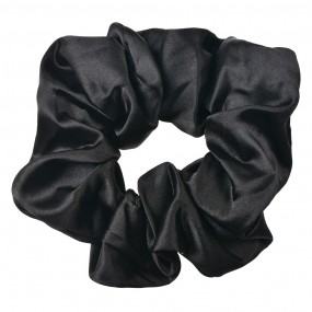 2JZCO0051 Elastico per capelli scrunchie Ø 10 cm Nero Sintetico