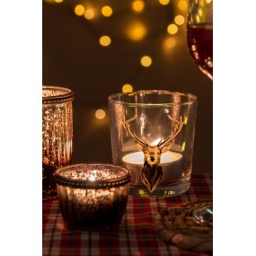 26GL4084 Verre d'eau 250 ml Marron Verre Rennes Gobelet