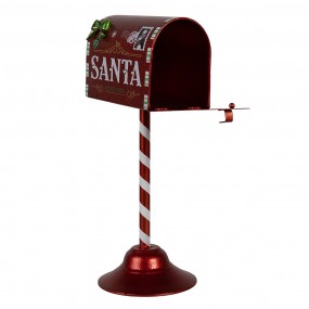 26Y5624 Christmas Decoration Mailbox 16x12x32 cm Red Metal