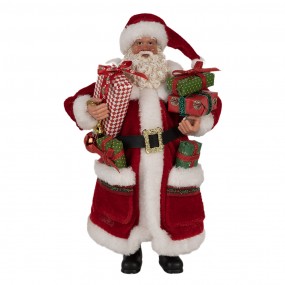 265594 Figure de Noël Père Noël 27 cm Rouge Plastique