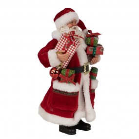 265594 Figure de Noël Père Noël 27 cm Rouge Plastique