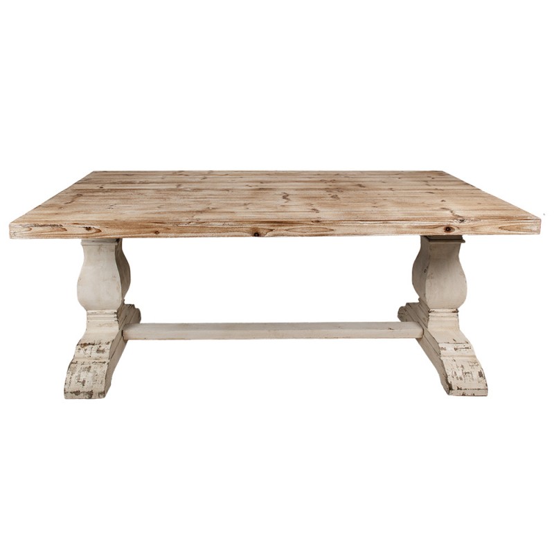 5H0703 Tavolo da pranzo 190x101x80 cm Marrone Legno  Tavolo