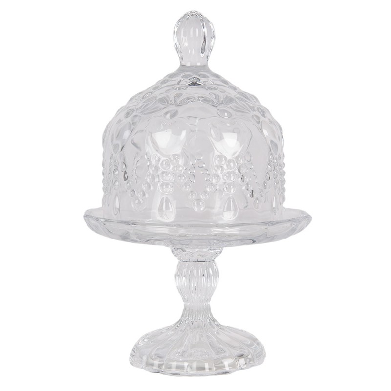 6GL4393 Cloche Ø 11x17 cm Transparent Verre Rond