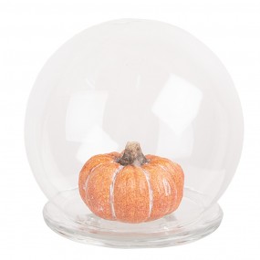 26GL4445 Cloche Ø 12x12 cm Transparent Glass Round