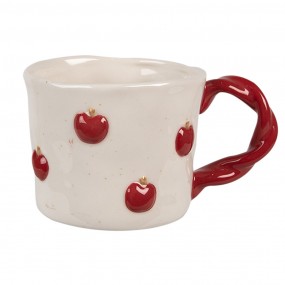 26CEMU0150 Mug 200 ml Beige Ceramic Apples