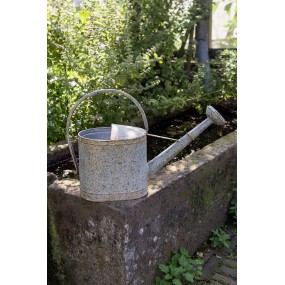 26Y4993 Decorative Watering Can 50x16x33 cm Grey Green Metal Watering Can