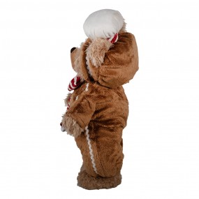 265622 Figure de Noël Ours 43 cm Marron Plastique