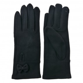 2JZGL0091Z Gants d'hiver 9x23 cm Noir Polyester