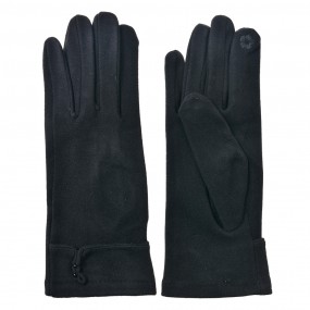 2JZGL0092Z Gants d'hiver 9x23 cm Noir Polyester