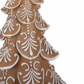 26PR3905GG Christmas Decoration with LED Lighting Christmas Tree 42 cm Brown Plastic