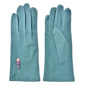 2JZGL0099 Gants d'hiver 9x23 cm Vert Polyester