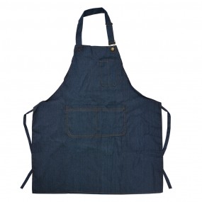 2KT041.042 Kitchen Apron 77x68cm Blue Polyester