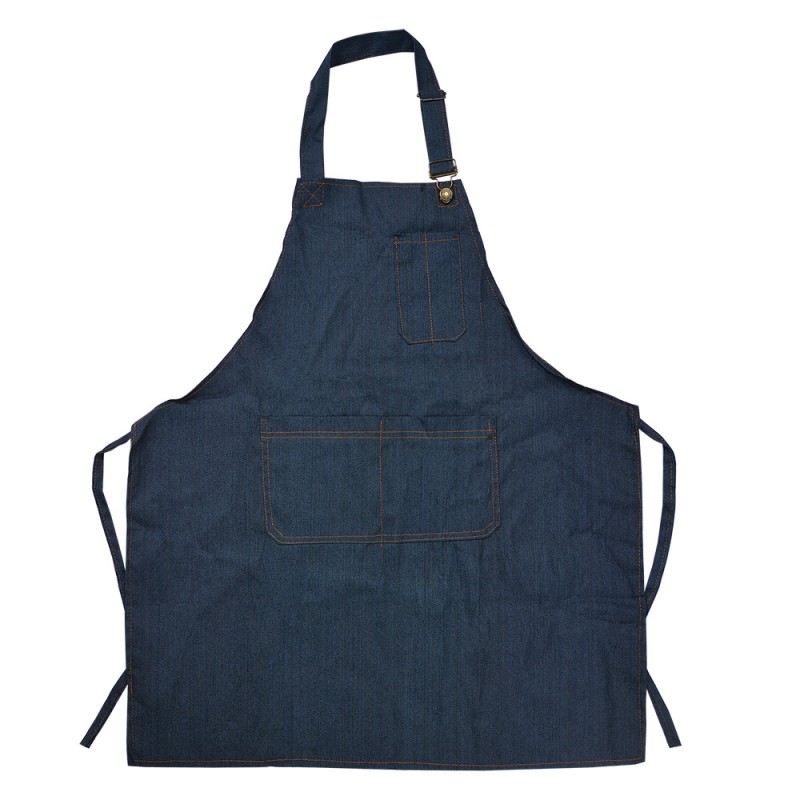 KT041.042 Kitchen Apron 77x68cm Blue Polyester