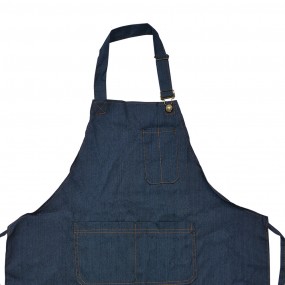 2KT041.042 Kitchen Apron 77x68cm Blue Polyester