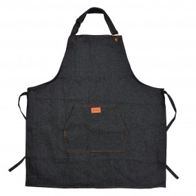 2KT041.044 Kitchen Apron 74x65 cm Blue Polyester