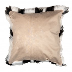 2KT021.352 Cushion Cover 45x45 cm White Black Polyester Square