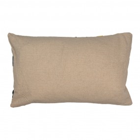 2KT036.052 Cushion Cover 30x50 cm Beige Polyester Flowers