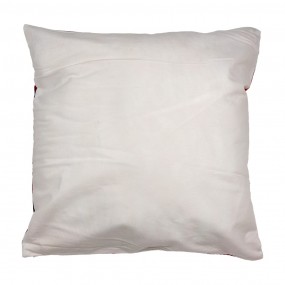 2KT021.369 Housse de coussin 45x45 cm Rouge Synthétique Hiver Carré