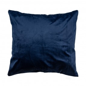 2KT021.360 Housse de coussin 45x45 cm Bleu Blanc Polyester Lapin Carré