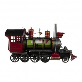 26Y4615 Miniatura decorativa Treno 42x13x23 cm Rosso Ferro Treno in miniatura