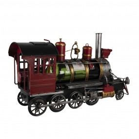 26Y4615 Miniature décorative Train 42x13x23 cm Rouge Fer Train miniature
