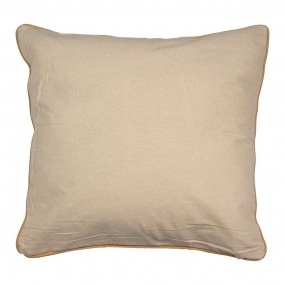 2KT021.366 Cushion Cover 45x45 cm Beige Polyester Flowers Square